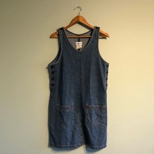 Vintage Denim Mini Dress